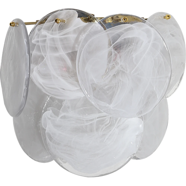 إضاءة جدارية سموكيز - ذهبي