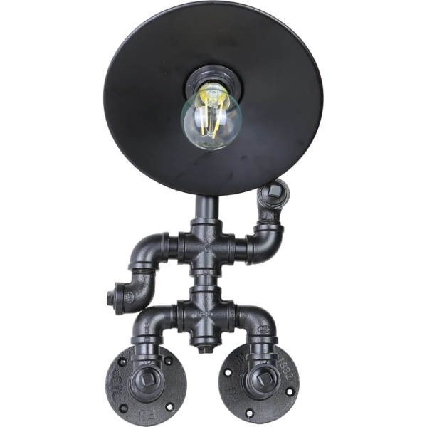 إبليك جداري بتصميم مميز - أسود