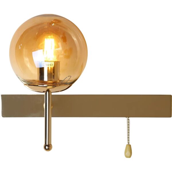 إضاءة جدارية سولي - ذهبي
