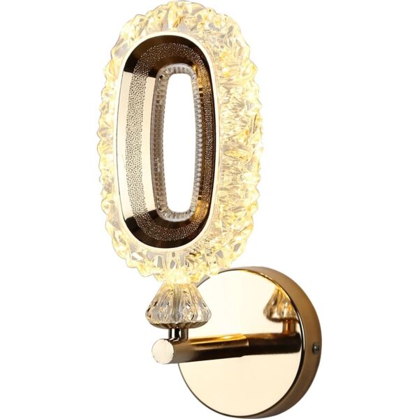 إضاءة ابليك حائط مودرن 3 اضاءات واط 5 - ذهبي