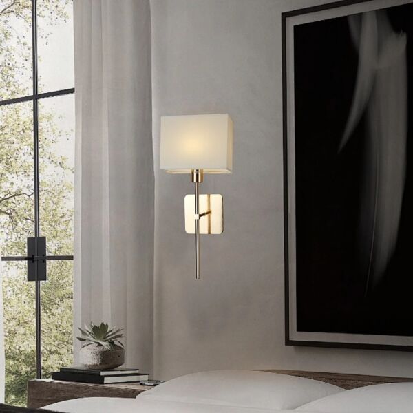 ابليك حائط مودرن مفرد - ذهبي