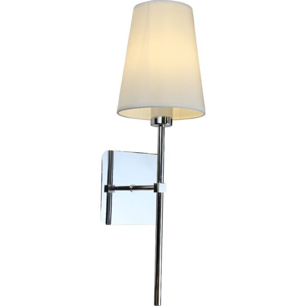 إضاءة ابليك حائط مودرن مفرد فضي