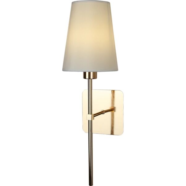 إضاءة ابليك جداري مودرن مفرد - ذهبي