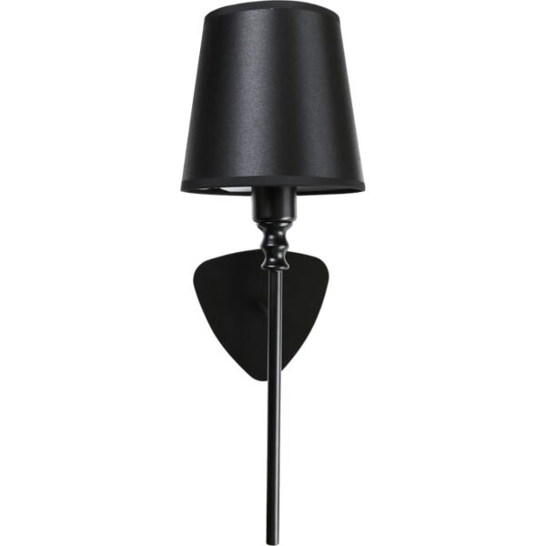 إضاءة جدارية مودرن اسود E14x1L