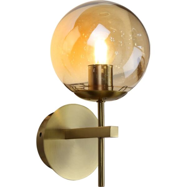 إضاءة ابليك حائط مودرن مفرد - زيتي