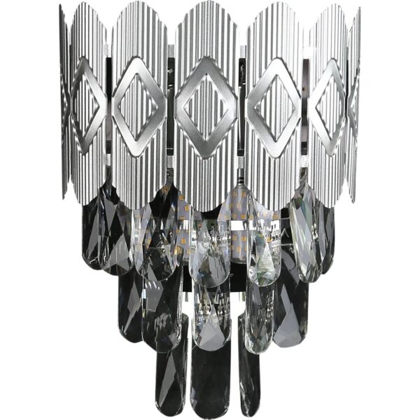 إضاءة جدارية مودرن بيتو - فضي