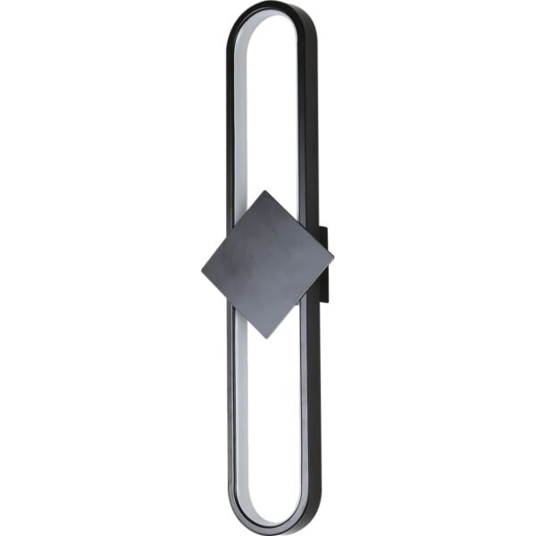 إضاءة جدارية مودرن انارة 3 اضاءات 9 واط - اسود