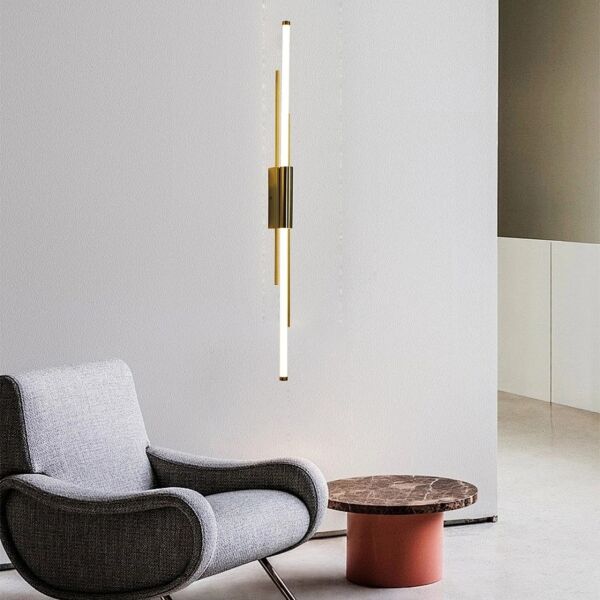 إضاءة جدارية مودرن انارة أصفر 18 واط سينا - زيتي