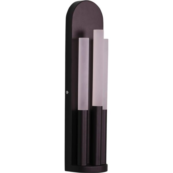 إضاءة أبليك حائط مودرن أسود لون الانارة أصفر - 5 واط