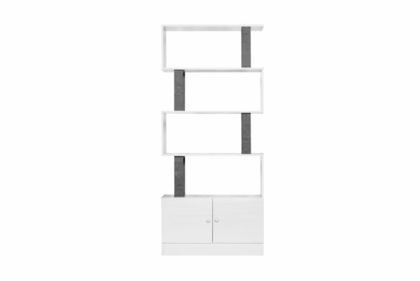 وحدة أرفف بروكي خشب  متعددة الإستخدام مع وحدة تخزين سفلية 