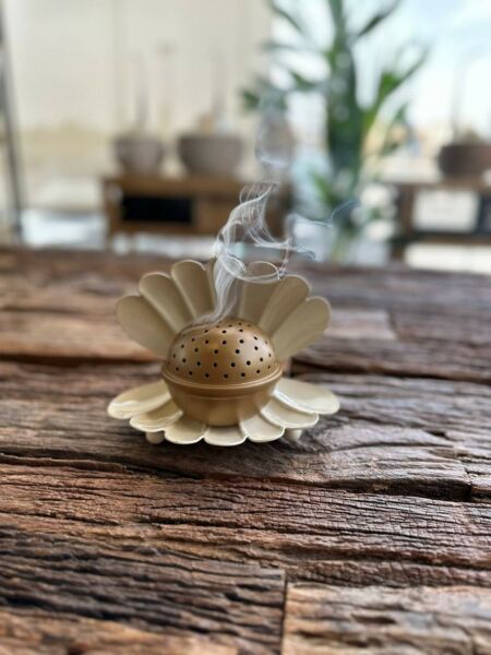 مبخرة اللؤلؤة - أبيض