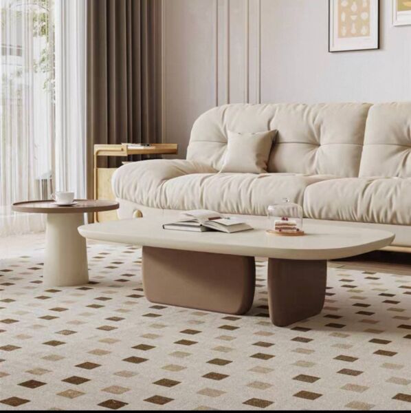 طاولة قهوة مع طاولة جانبية كاتي