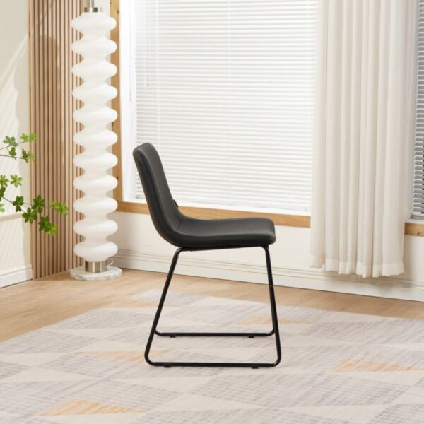 كرسي طعام مودي - أسود