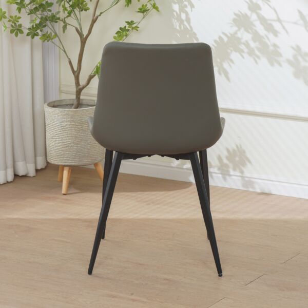 كرسي طعام مياس - رمادي