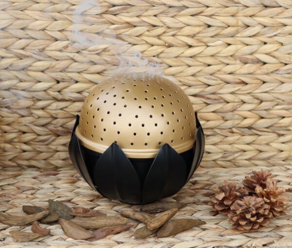 مبخرة فلور ايملان كبير - أسود