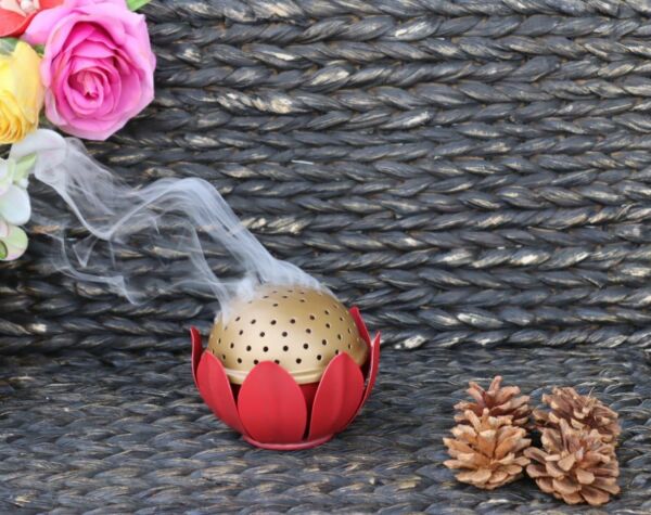 مبخرة فلور فيمولان صغيرة - أحمر