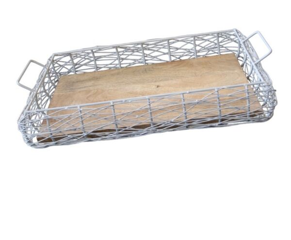 صينية تقديم نيست كبير - رمادي