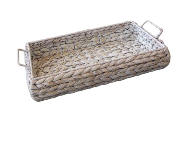 صينية تقديم غراس كبير - أبيض