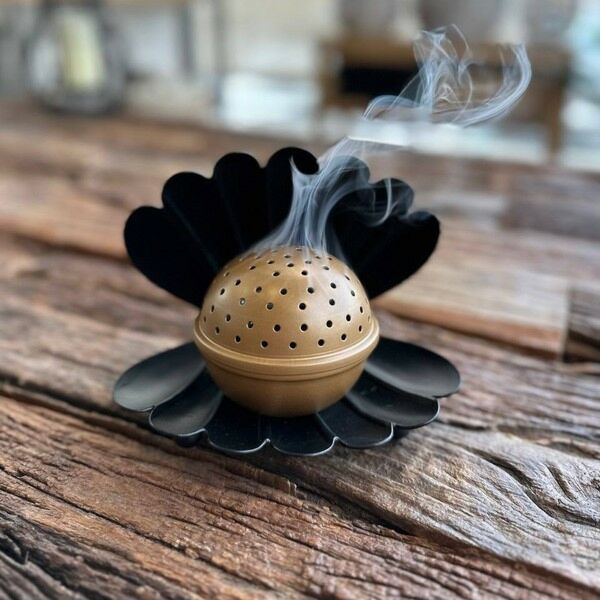مبخرة اللؤلؤة - أسود