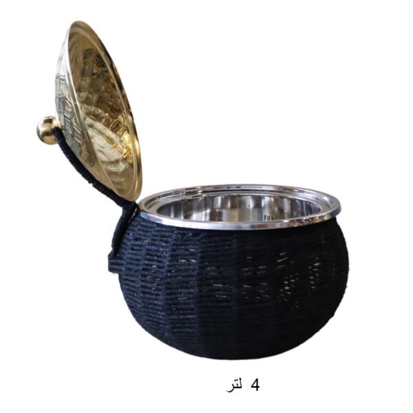 سخان طعام انديانا 4 لتر - أسود