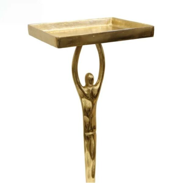 طاولة جانبية أوسكار ليدي - ذهبي