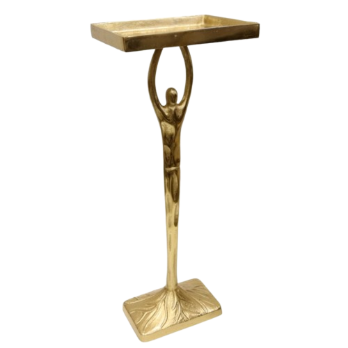 طاولة جانبية أوسكار ليدي - ذهبي