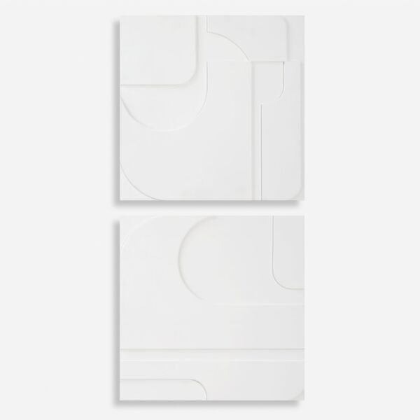 طقم ديكور جداري قطعتين ثراس