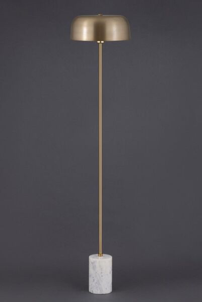 ابجورة أرضية روكستال - ذهبي وابيض