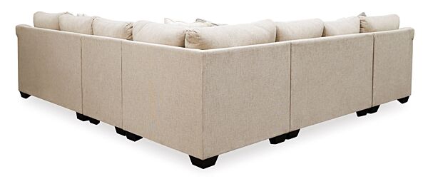 طقم كنب كارنابي 5 قطع - كتان