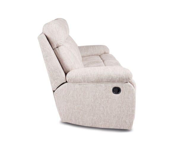 كرسي استرخاء ثلاثي فيسلر مع طاولة منسدلة - بيج