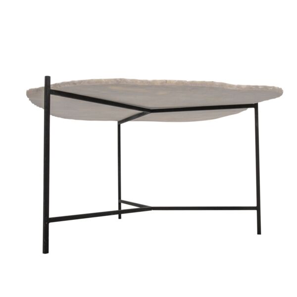 طاولة قهوة شانتاس - كريمي واسود