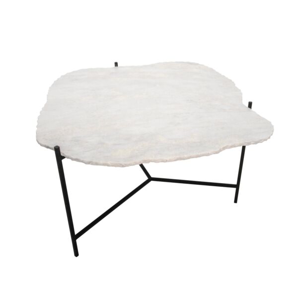 طاولة قهوة شانتاس - كريمي واسود