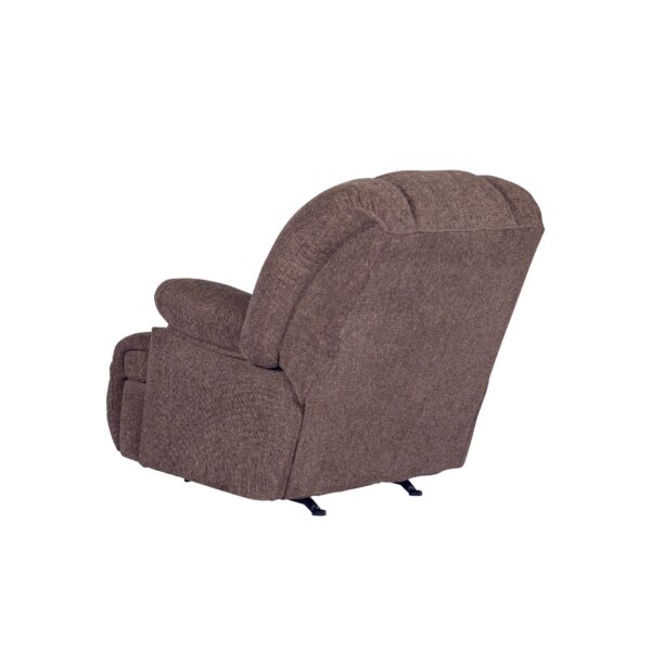 كرسي استرخاء هزاز قابل للإمالة من جراي نايت - بني