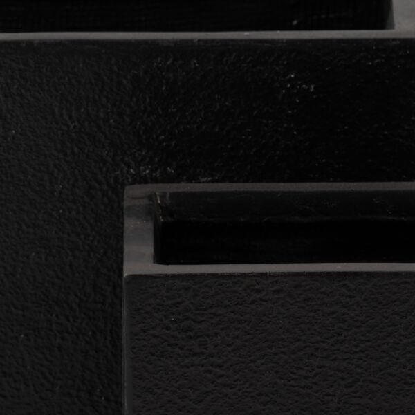 مركن زرع مستطيل شوراي - اسود