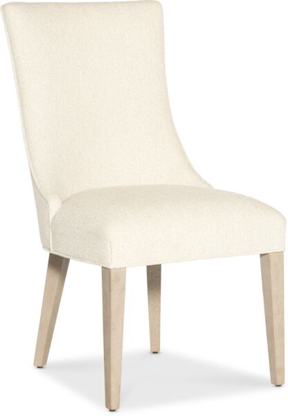 كرسي طاولة طعام مبطن ويستوود - بيج