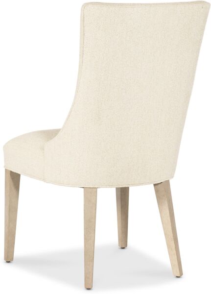 كرسي طاولة طعام مبطن ويستوود - بيج