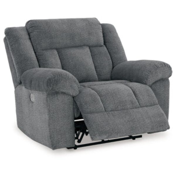 كرسي استرخاء كهربائي من تيب أوف - رمادي