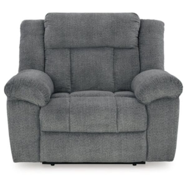 كرسي استرخاء كهربائي من تيب أوف - رمادي