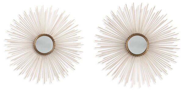 طقم مرايا أكسنت قطعتين