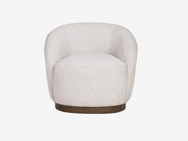 كرسي مفرد باريس - أبيض