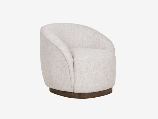 كرسي مفرد باريس - أبيض