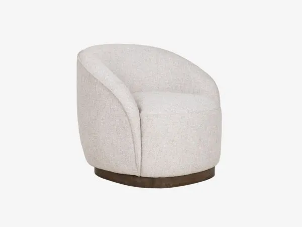 كرسي مفرد باريس - أبيض