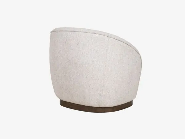 كرسي مفرد باريس - أبيض