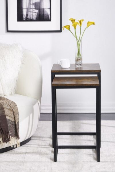 طقم طاولات فانكي - قطعتين