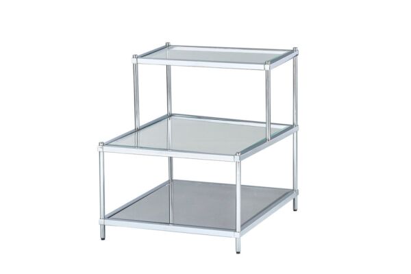 طاولة جانبية كروم