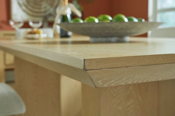 طاولة طعام ل 6 اشخاص مستطيلة ويتغيت