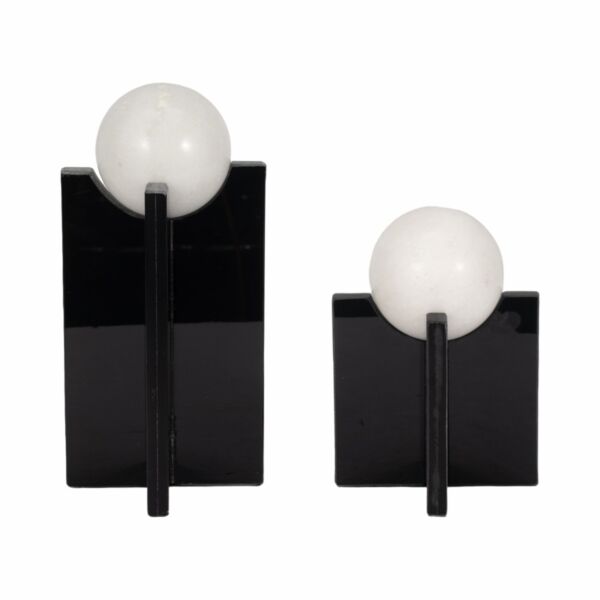 طقم تحف كروي من إلياس قطعتين