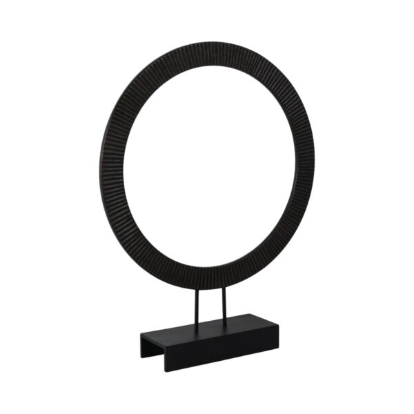 تحفة شكل دائري - اسود