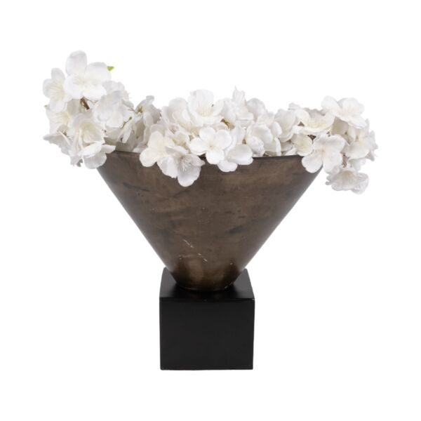 فازة معدنية صغيرة كاسندرا - ذهبي