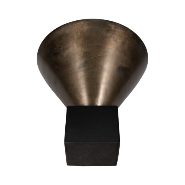 فازة معدنية صغيرة كاسندرا - ذهبي